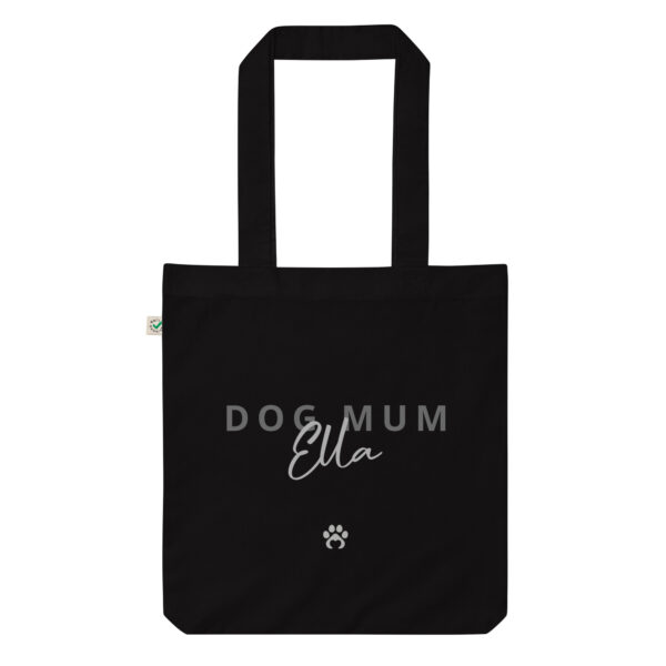 Dog Mum Bio-Fashion-Stoffbeutel “Ellas Fashion Büdel” – individueller Druck des Namens möglich