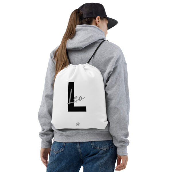 Kordelzug-Beutel “L – Leo”