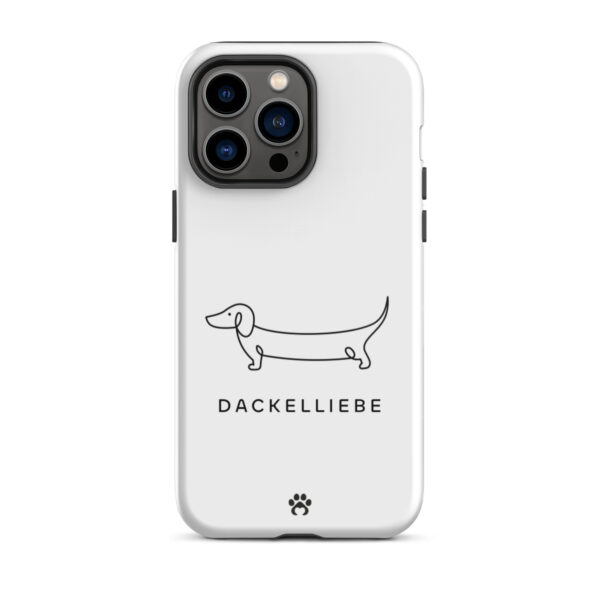Hardcase iPhone Handyhülle “Dackelliebe”